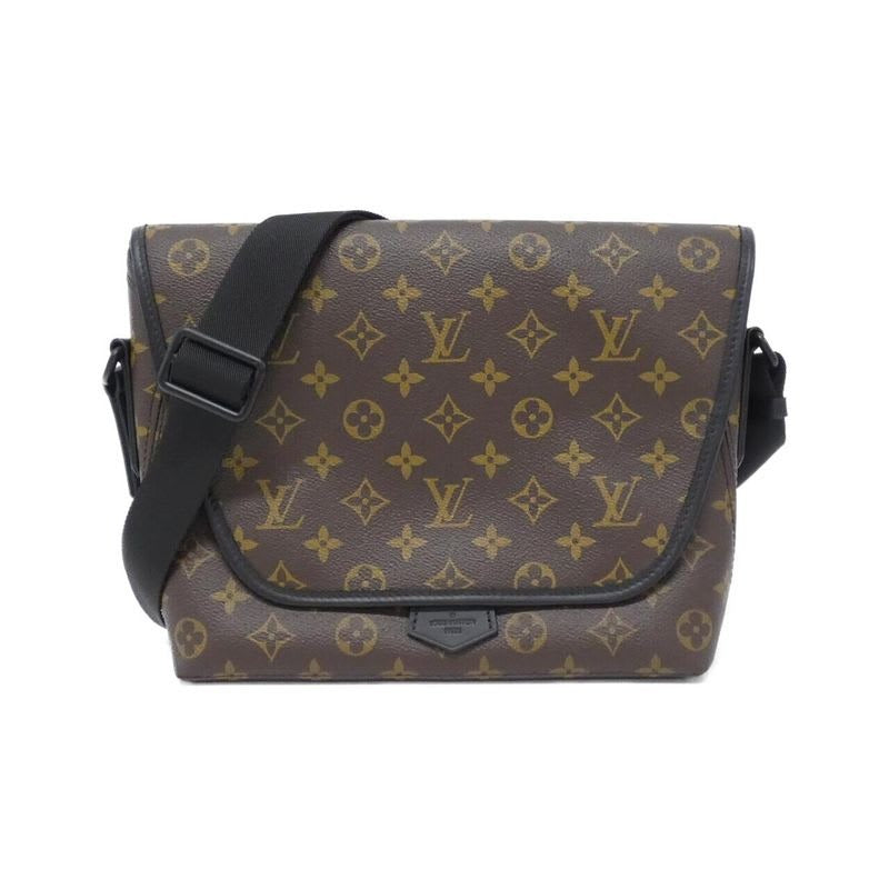 Louis Vuitton Monogram Macassar Magnetic Messenger Shoulder Bag