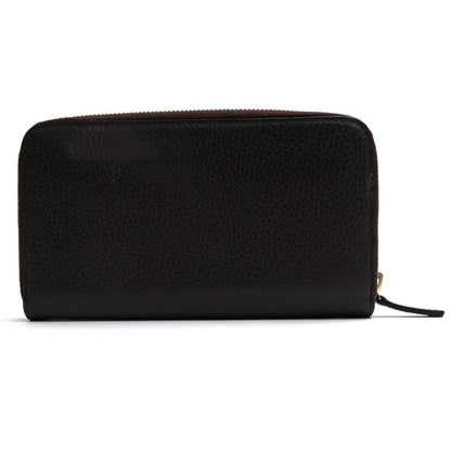 Gucci Long Wallet Men Leather Dark Brown Dollar — view 2