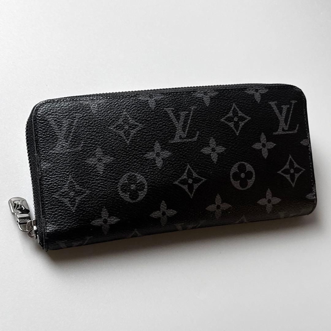 Louis Vuitton Monogram Eclipse Zippy Wallet Horizontal