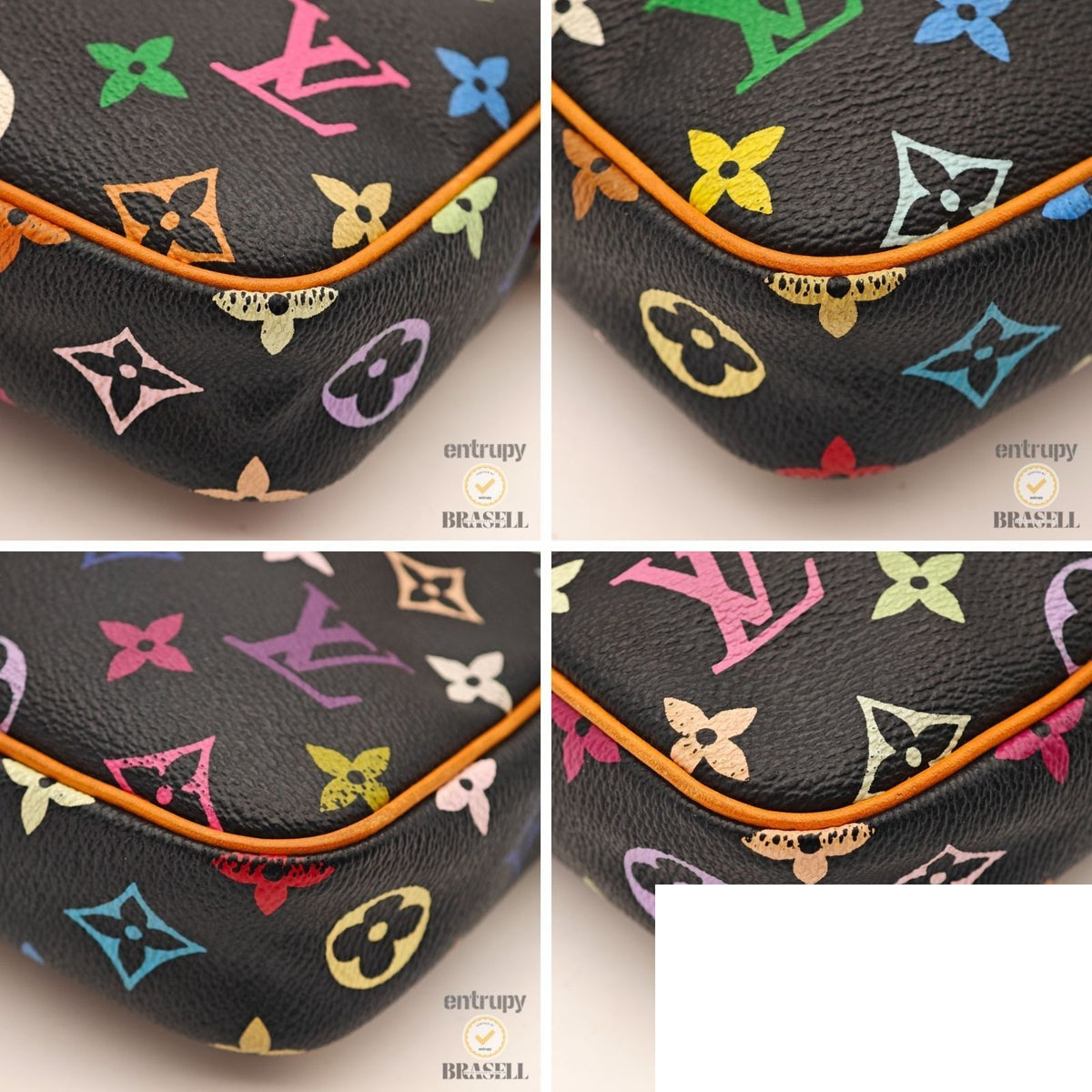 Louis Vuitton Lift Shoulder Bag Black Multicolor — view 7