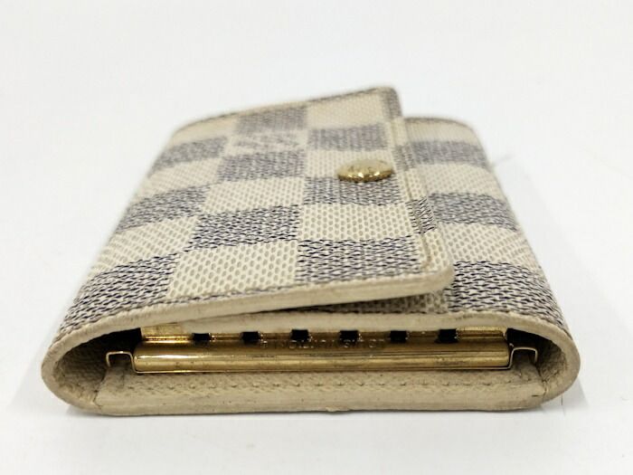 Louis Vuitton Multicles 6 6-ribbon Key Case Damier Azure N61745
