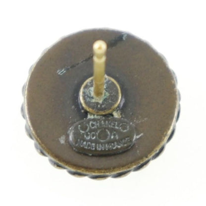 Chanel Coco Mark Metal Black 00A Ladies 2.6g Earrings