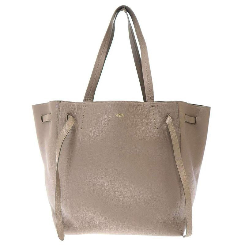 Celine By Phoebe Philo Cabas Phantom Small Leather Tote Bag tni Taupe