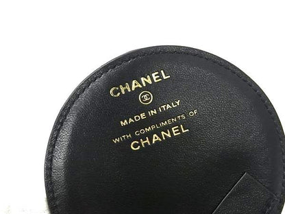 Chanel Coco Mark Matelasse Lambskin Name Tag Bag Charm Women's