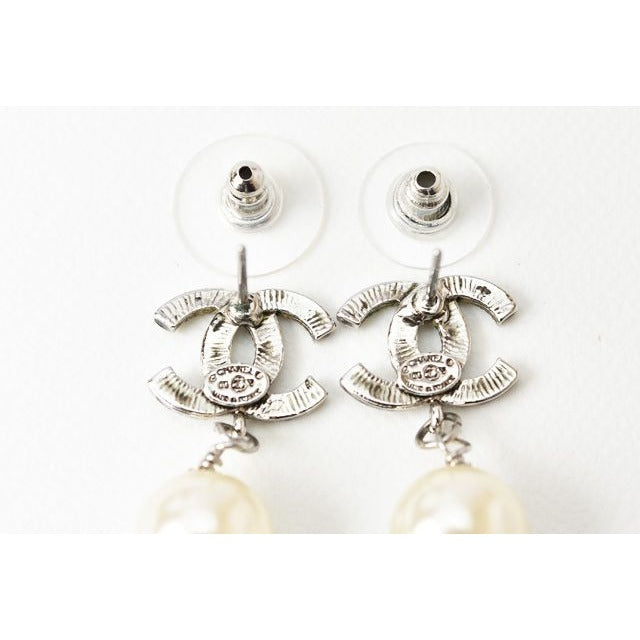 Chanel Pearl Motif Coco Mark Silver — view 4