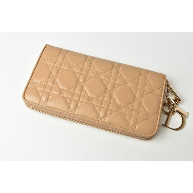 Christian Dior Wallet Long Iss Imo Beige — view 9