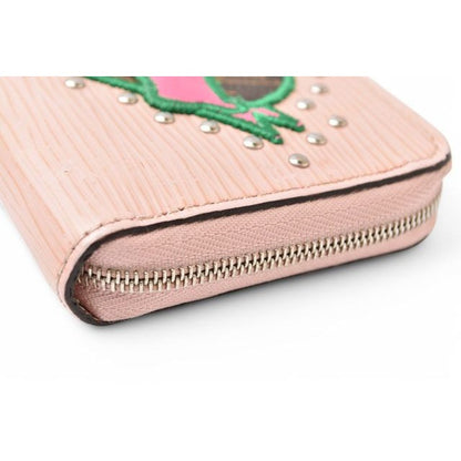 Louis Vuitton Wallet Fold Coin Case Zippy Purse Stories Rose — view 7