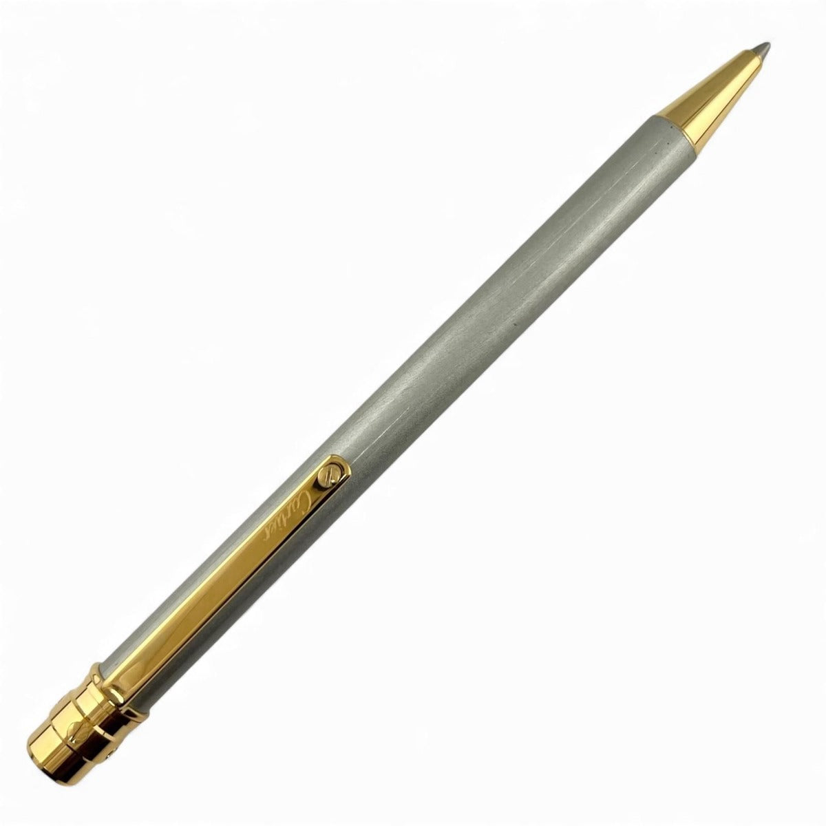 Cartier GP Santos Twist Ballpoint Pen Silver — view 2