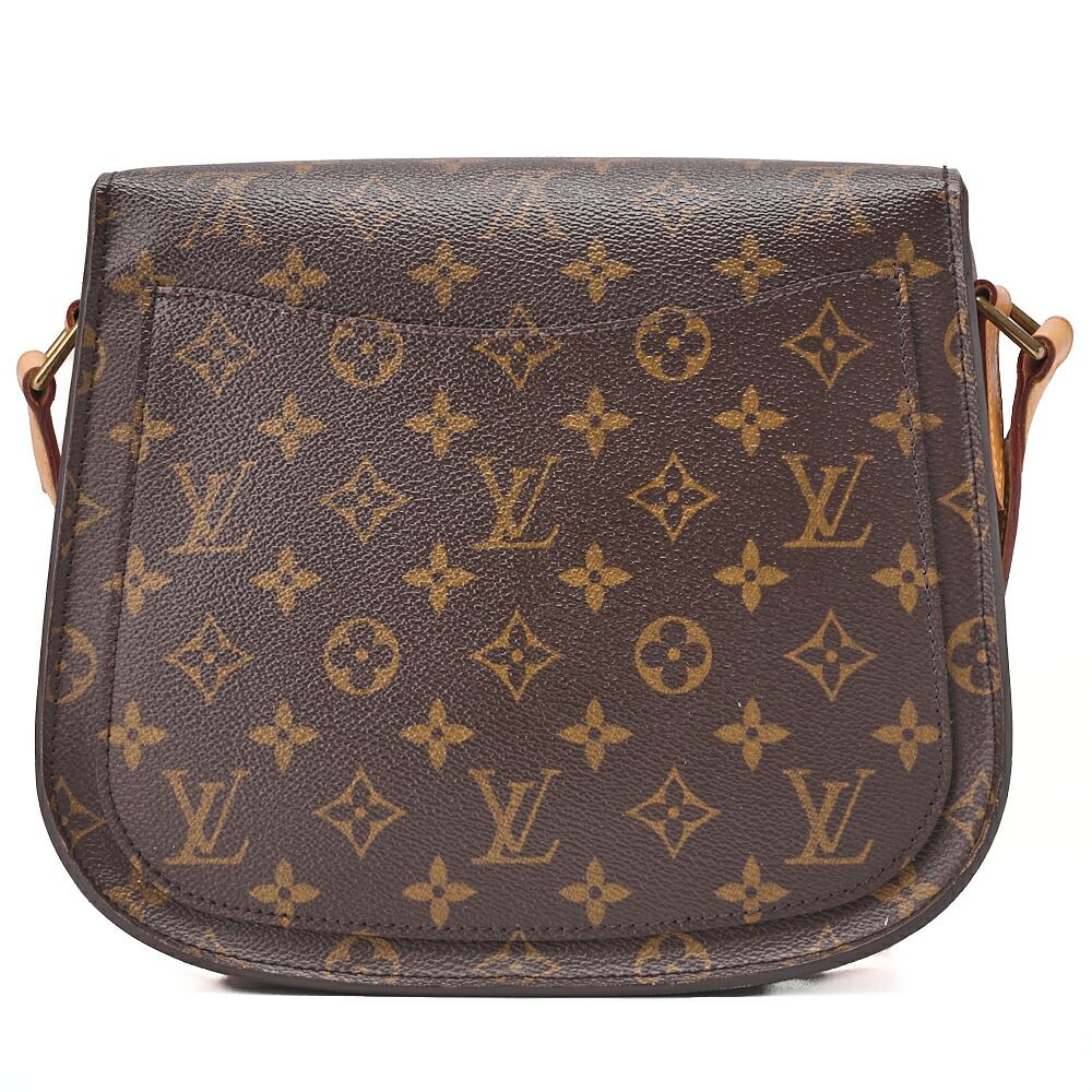 Louis Vuitton Monogram Saint-cloud Shoulder Bag M51243 Brown (gold Hardware)