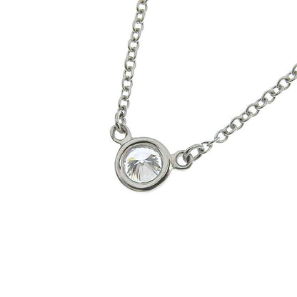 Tiffany & Co Baiyazard One Point Diamond Necklace