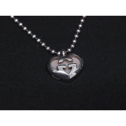 Gucci Necklace Lovely Heart Silver SV 925 — view 3