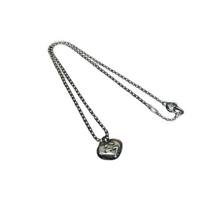 Gucci Necklace Lovely Heart Silver SV 925