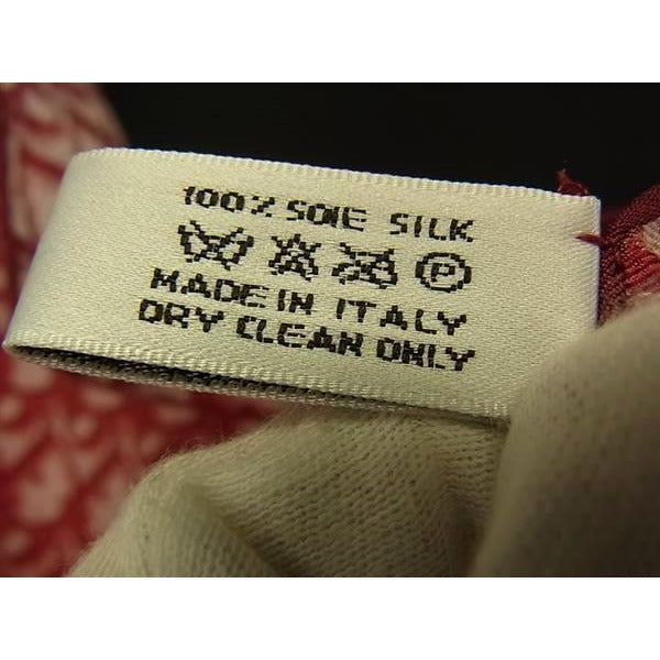 Christian Dior Scarf Trotter Red 100% Silk — view 2
