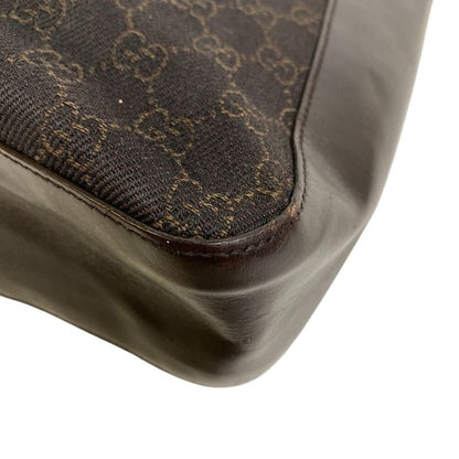 Gucci 73982 GG Pattern Tote Bag Cabas  Brand Shoulder Fashionable Laptop Brown