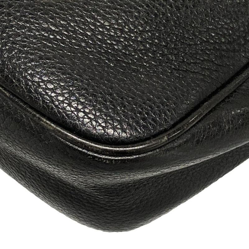 Gucci Shoulder Bag Soho 308364 Black Leather