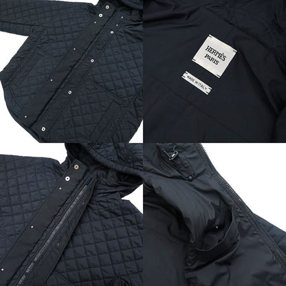 Hermes Quilted Down Serie 34 BK Polyester 5e0161dk Outerwear - Women's