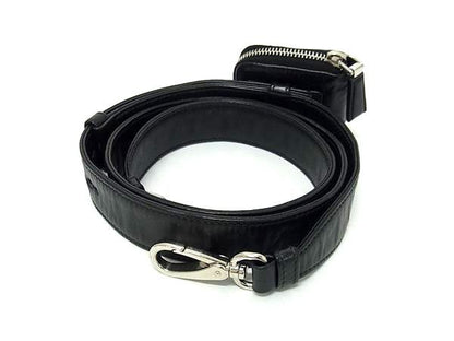 Prada Leather Coin Case Black Fj8276