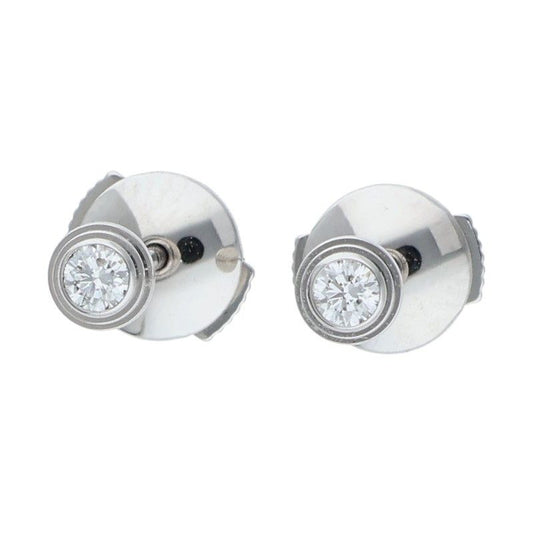 Cartier D'amour XS 18K White Goldearrings Women's XS