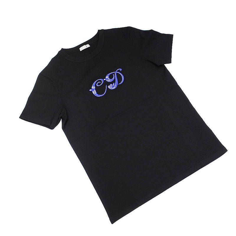 Dior X Kenny Shaf T-shirt Short Sleeve 193j697a0677 Logo Embroidery