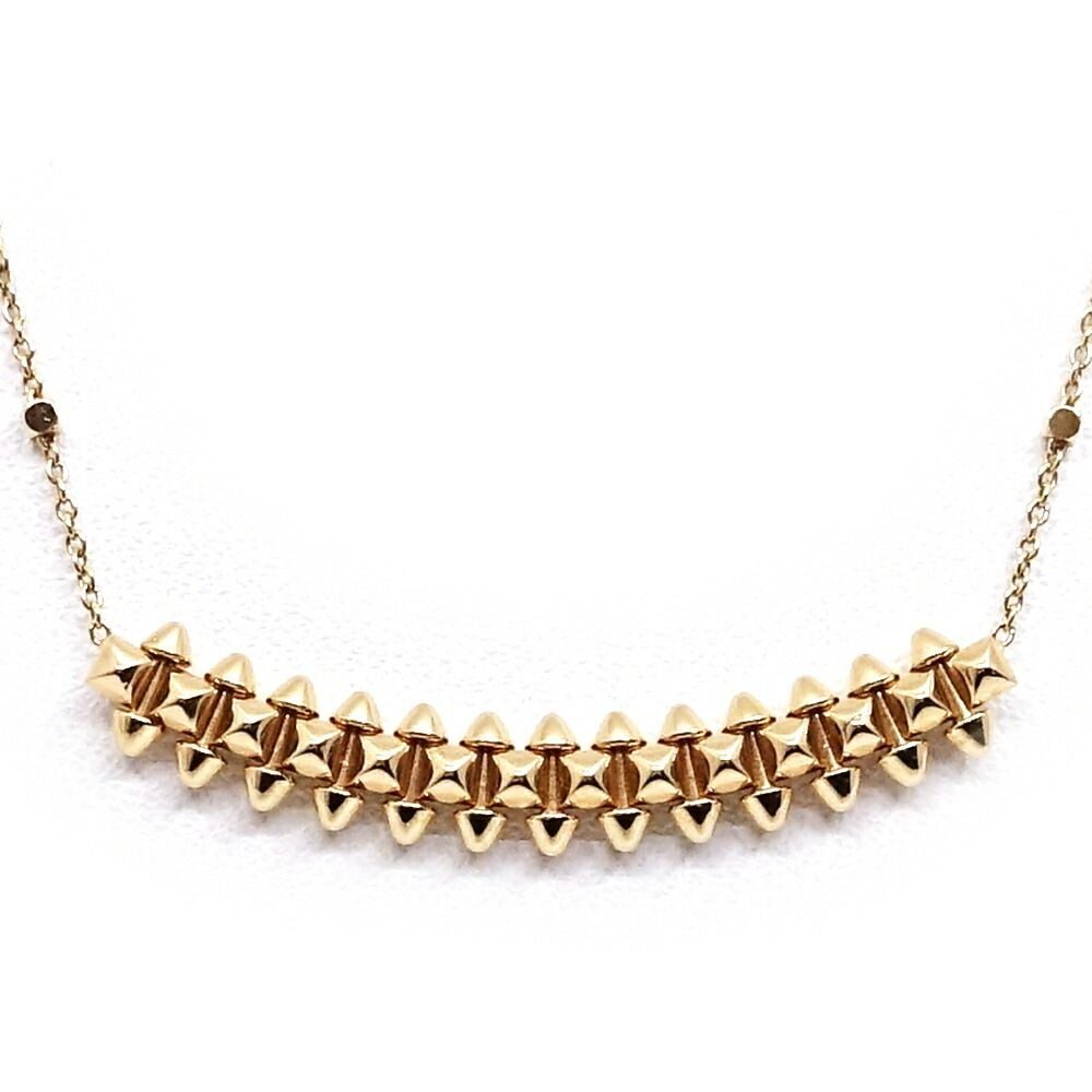 Cartier 18k Pink Gold Clash de Necklace SM