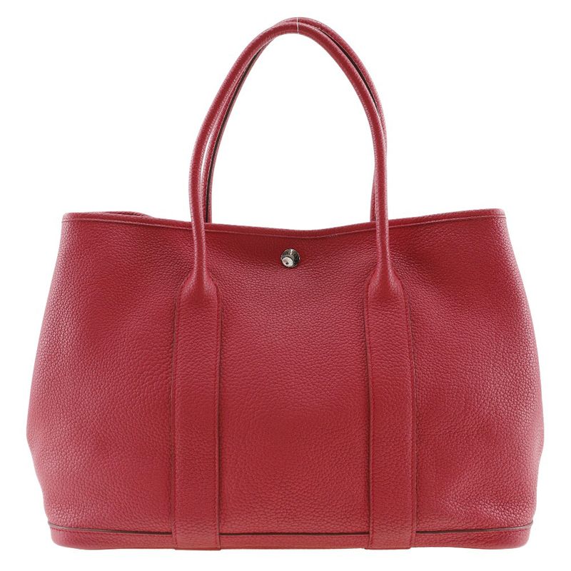 Hermes Garden Party PM Negonda Bougainvillea Red □P Ladies Tote Bag