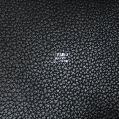 Hermes Picotin Lock MM Silver Hardware Handbag Togo Women