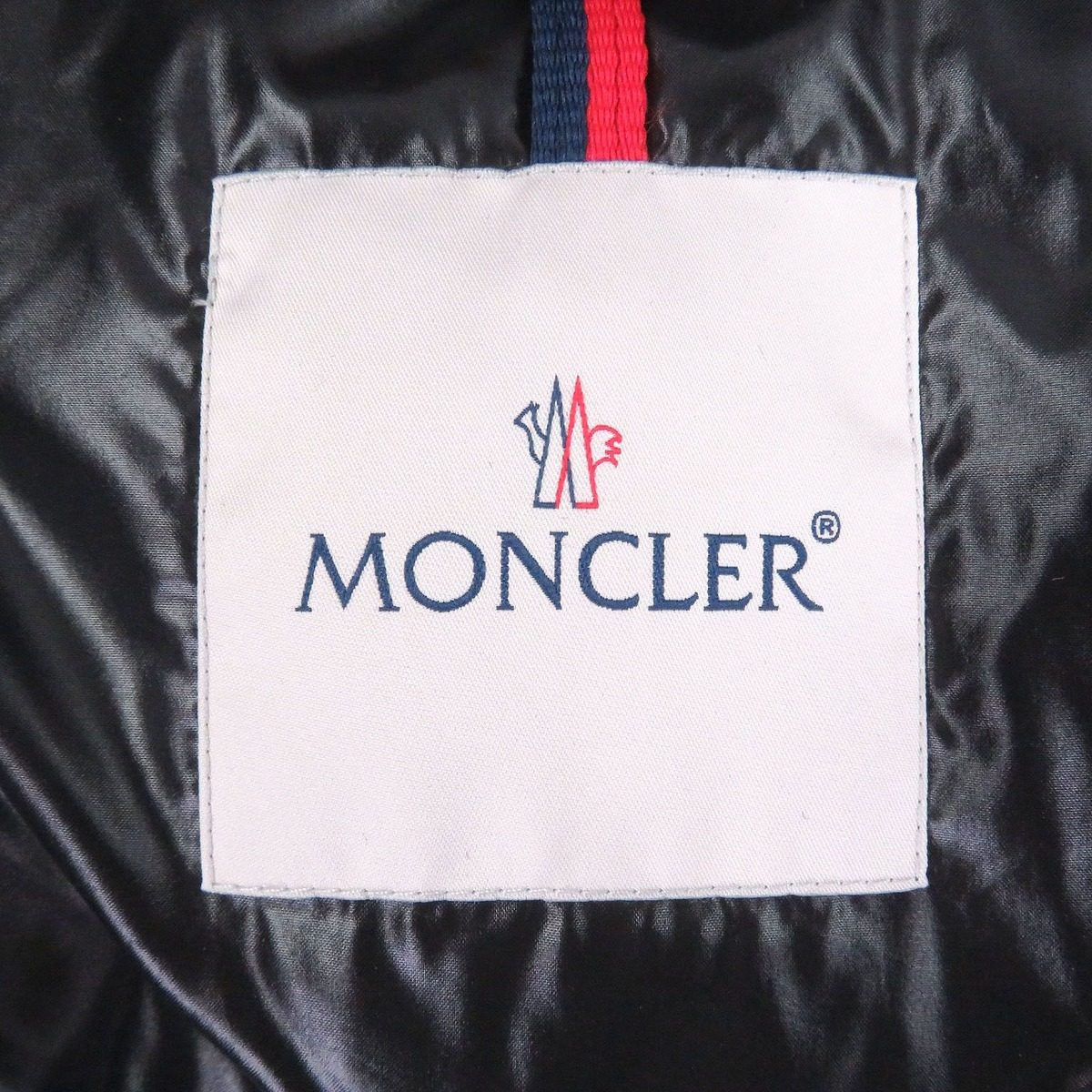 Bvlgari Moncler Wilson Giubbotto Logo All Over Pattern Patch Hooded Down Jacket — view 7