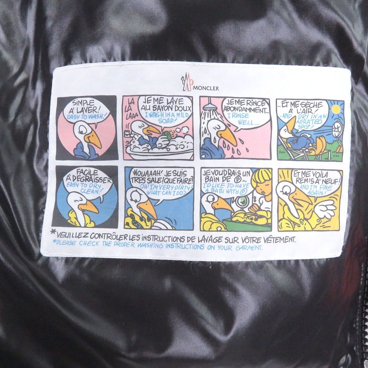 Bvlgari Moncler Wilson Giubbotto Logo All Over Pattern Patch Hooded Down Jacket — view 8