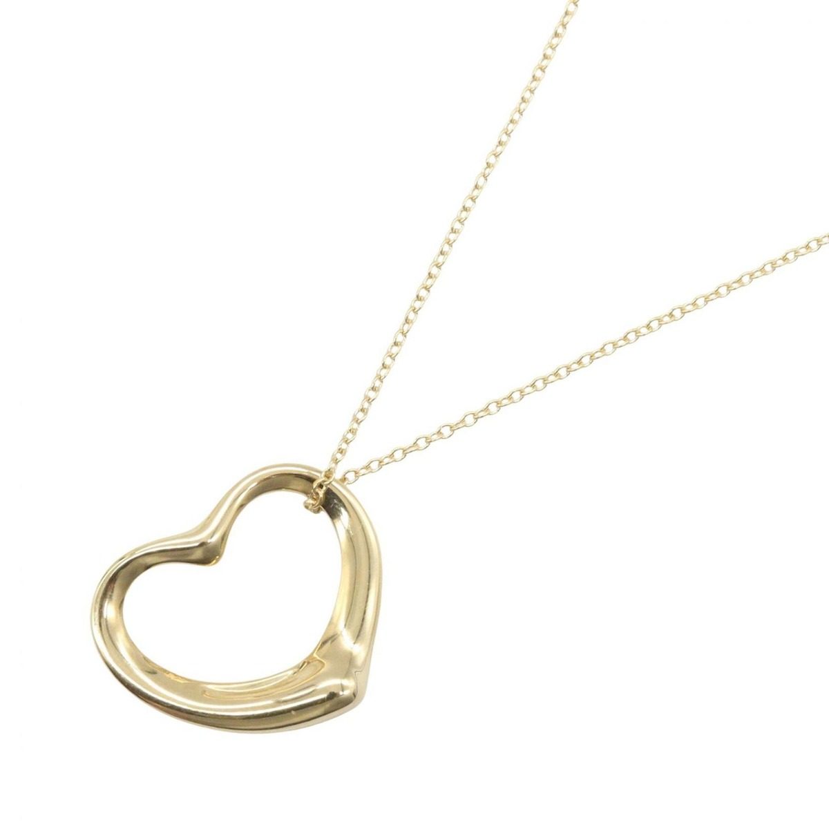 Tiffany & Co Necklace Open Heart 18k