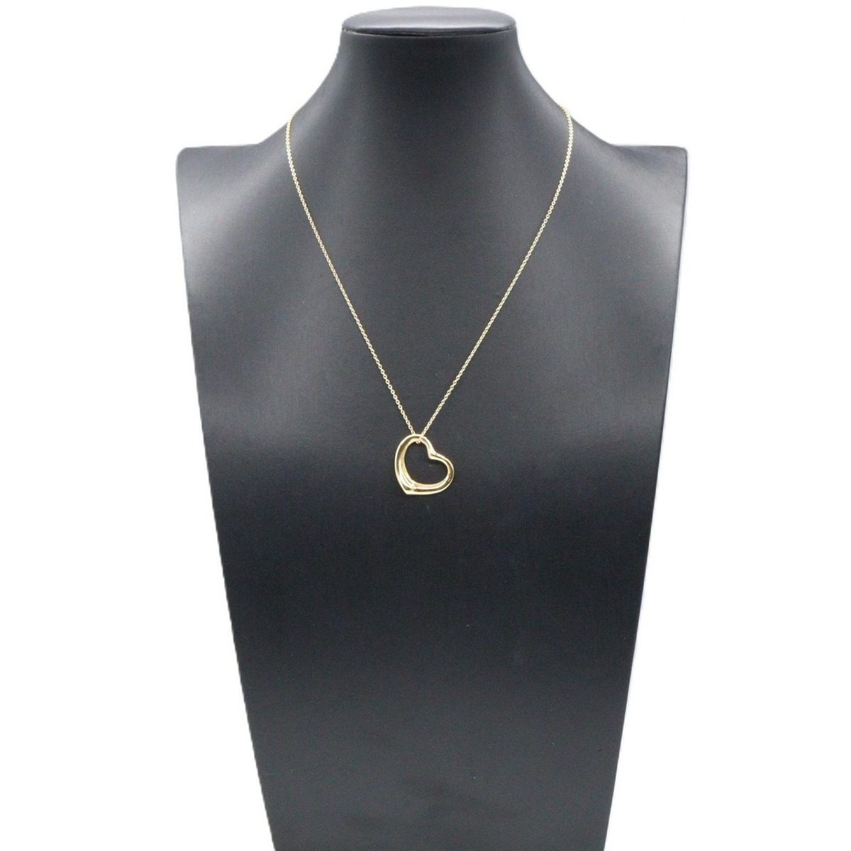 Tiffany & Co Necklace Open Heart 18k — view 6