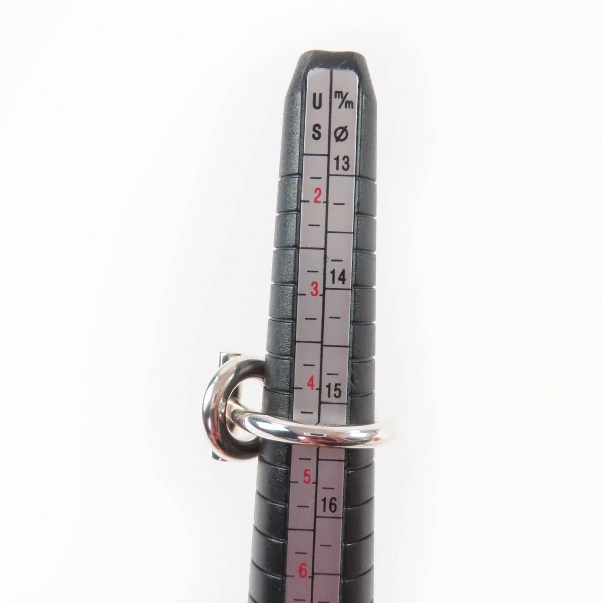 Hermes Echappee MM 925 Ring Silver 48 with Case Weight — view 11