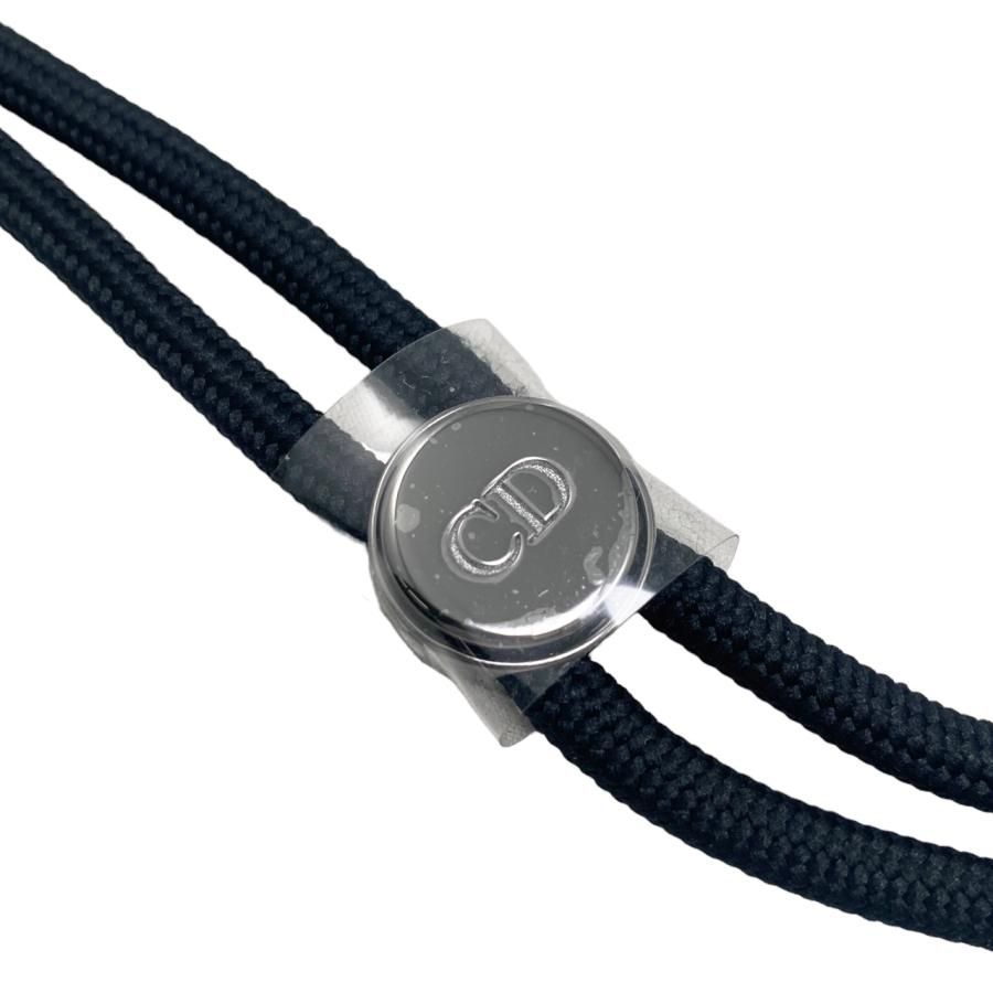 Christian Dior Shoulder Bag Horizontal Nano Pouch 2esbc269cdp Logo Black Silver