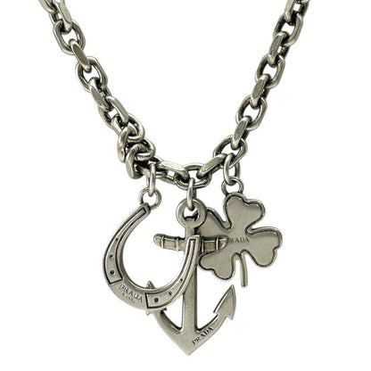 Prada Necklace Silver