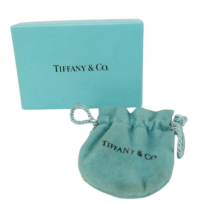 Tiffany & Co Necklace 925 Silver Approx 2.4g Silver Ribbon Cute Accessories