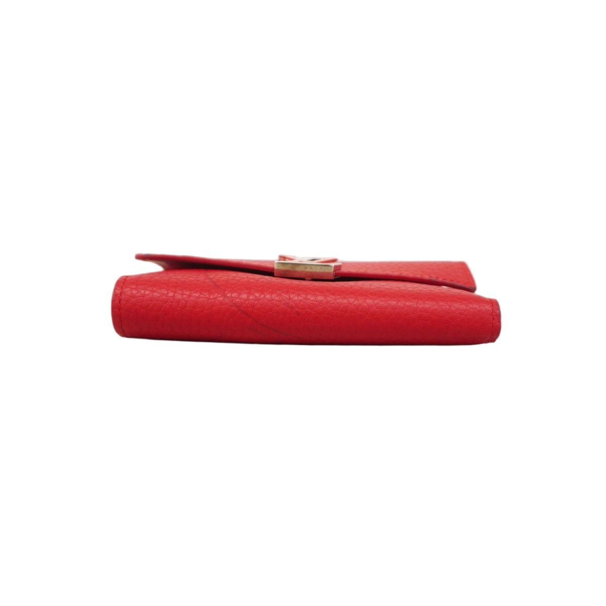 Louis Vuitton Trifold Wallet Taurillon Portefeuille Capucines Compact Ruby — view 2
