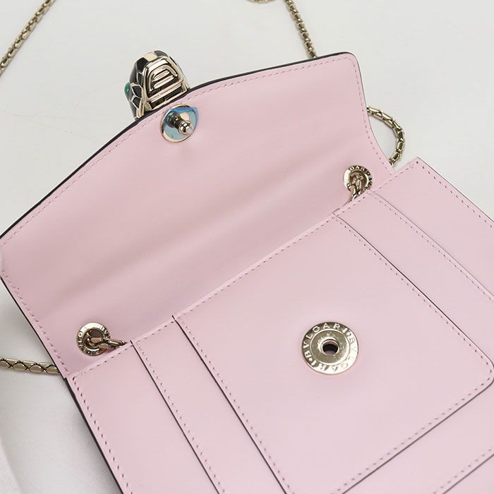 Bvlgari Bulgari Serpenti Forever Crossbody Shoulder Bag Leather Women