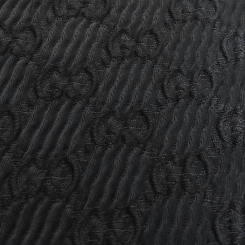 Gucci 771291 GG Pattern Knee-length Tight Skirt Bottoms Black 36 Hanger Made In