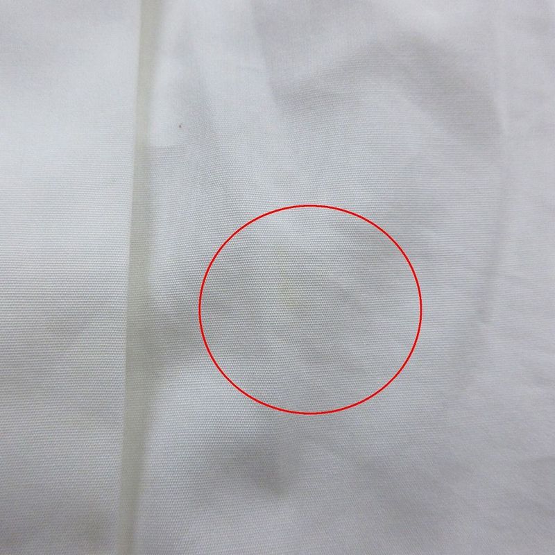 Fendi 12cpf-21-1569 Cape Rose Blouse Shirt Top Long Sleeves White Size M Women's