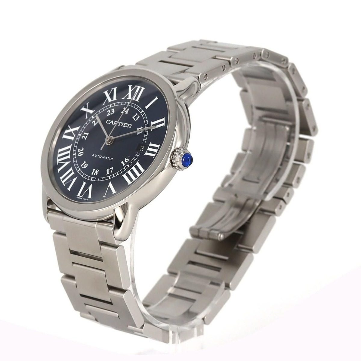 Cartier Ronde Solo XL SS Automatic Volume Shoulder Bag — view 2