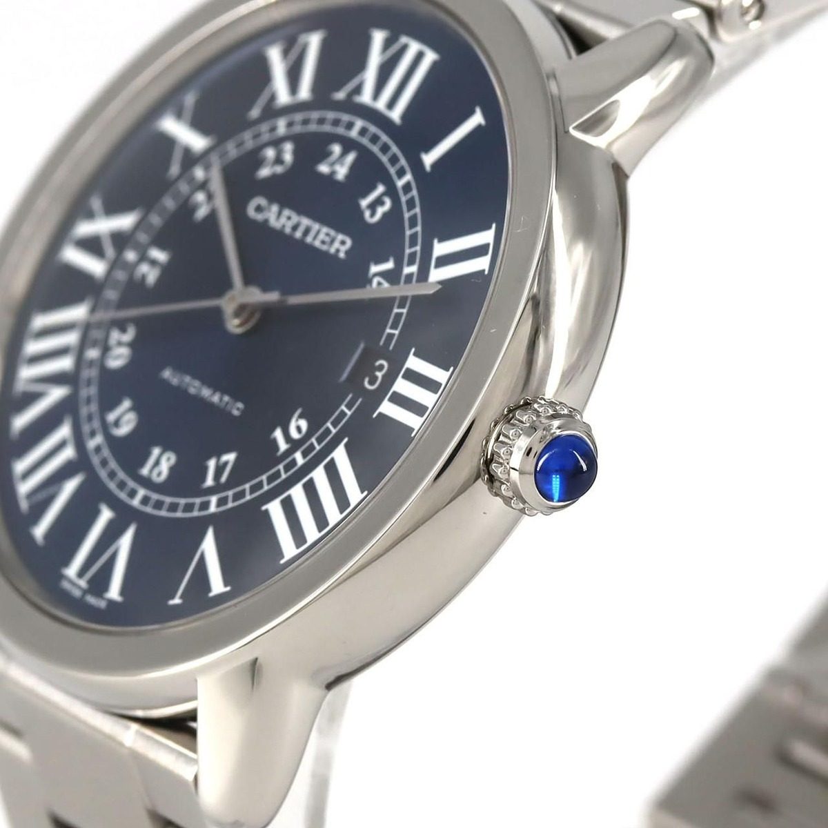 Cartier Ronde Solo XL SS Automatic Volume Shoulder Bag — view 4