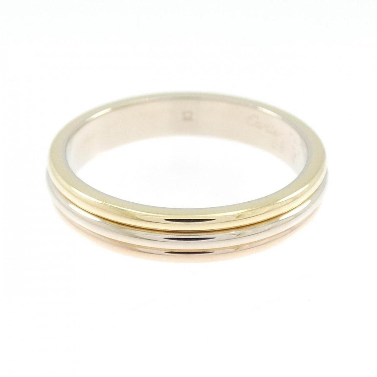 Cartier Three Gold Wedding Ring — view 2