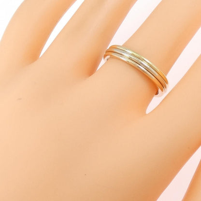 Cartier Three Gold Wedding Ring — view 5