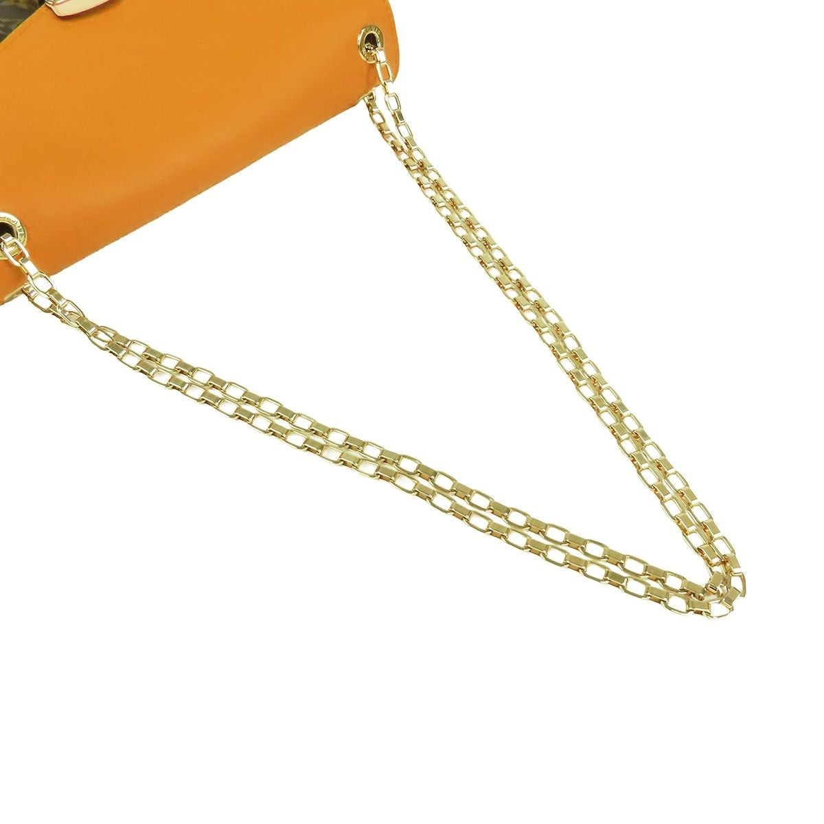 Louis Vuitton Pallas Chain Saffron Yellow Monogram Canvas Shoulder Bag — view 5