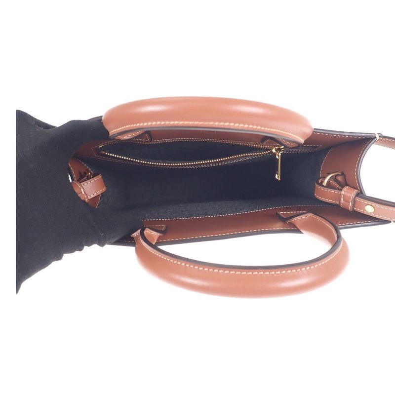 Celine Textile Small Vertical Cabas 2-way Bag 192082enu.09be Cotton Calfskin