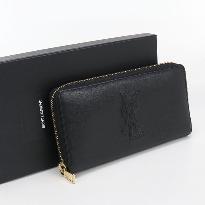 Saint Laurent Full Zip Wallet Around