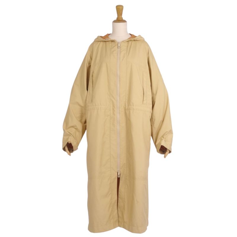 Hermes Coat 2025 Long Coat Hooded Serie