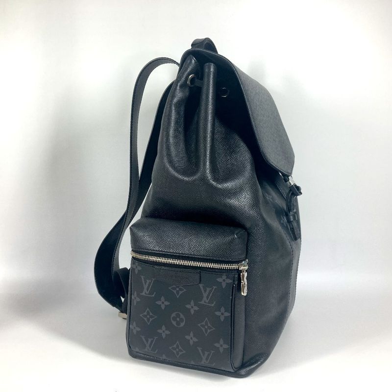 Louis Vuitton Backpack Sac Backpack M30417 Monogram Eclipse Canvas Black