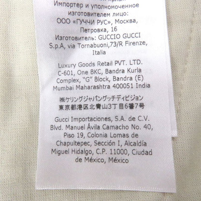 Gucci 21AW 653360 Tartan Check Double Trousers Wool Pants Greenish 46 Hanger