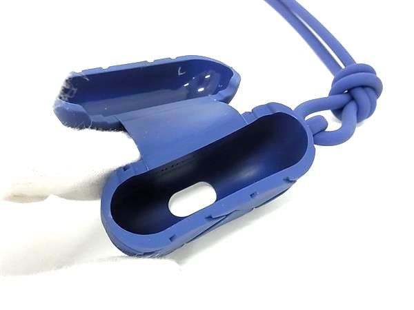 Bottega Veneta Intrecciato Rubber Airpods Pro Case Airpods Pro Case In Navy