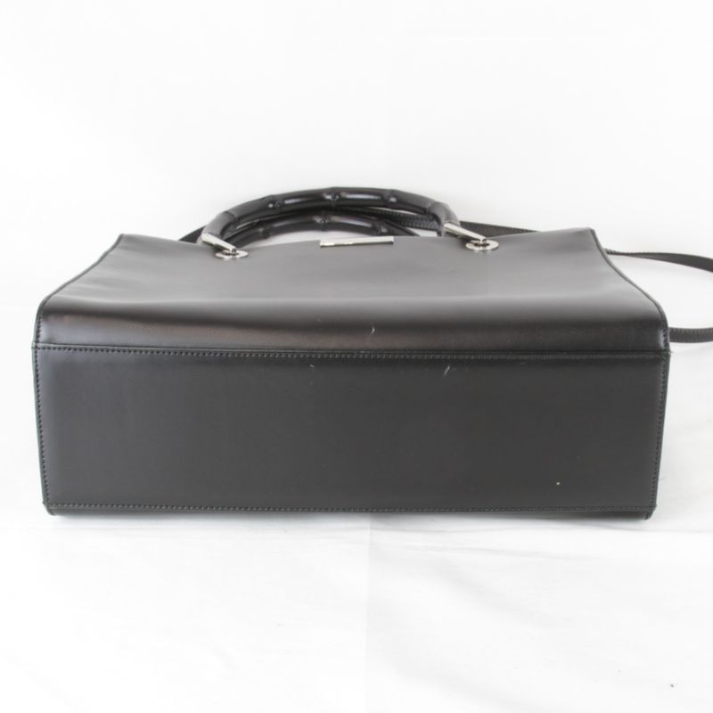 Gucci 002-1016 200047 Shoulder Bag 2way Bamboo Handbag Leather Women